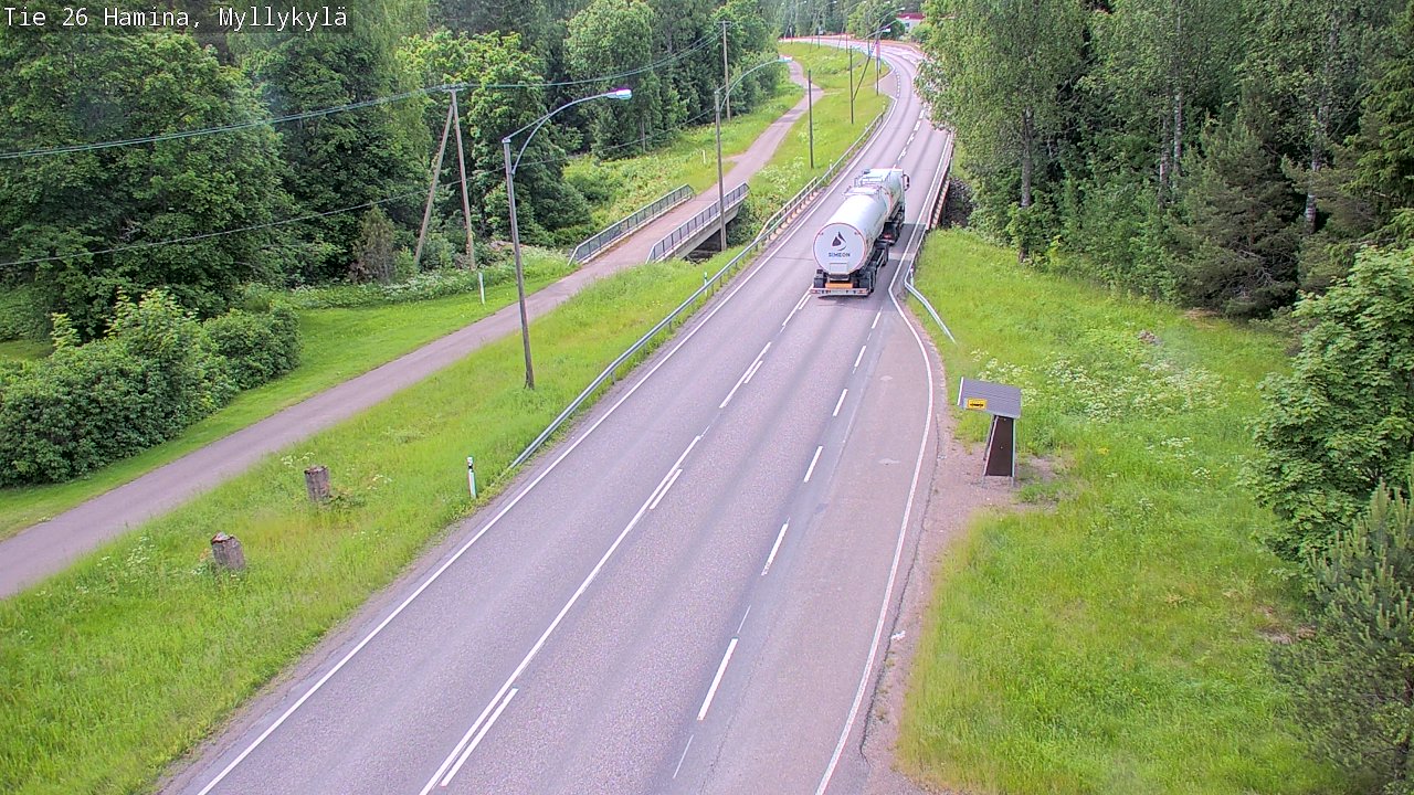 Kelikamerat Kuva Tie 26 Hamina, Myllykylä, Hamina, Kymenlaakso