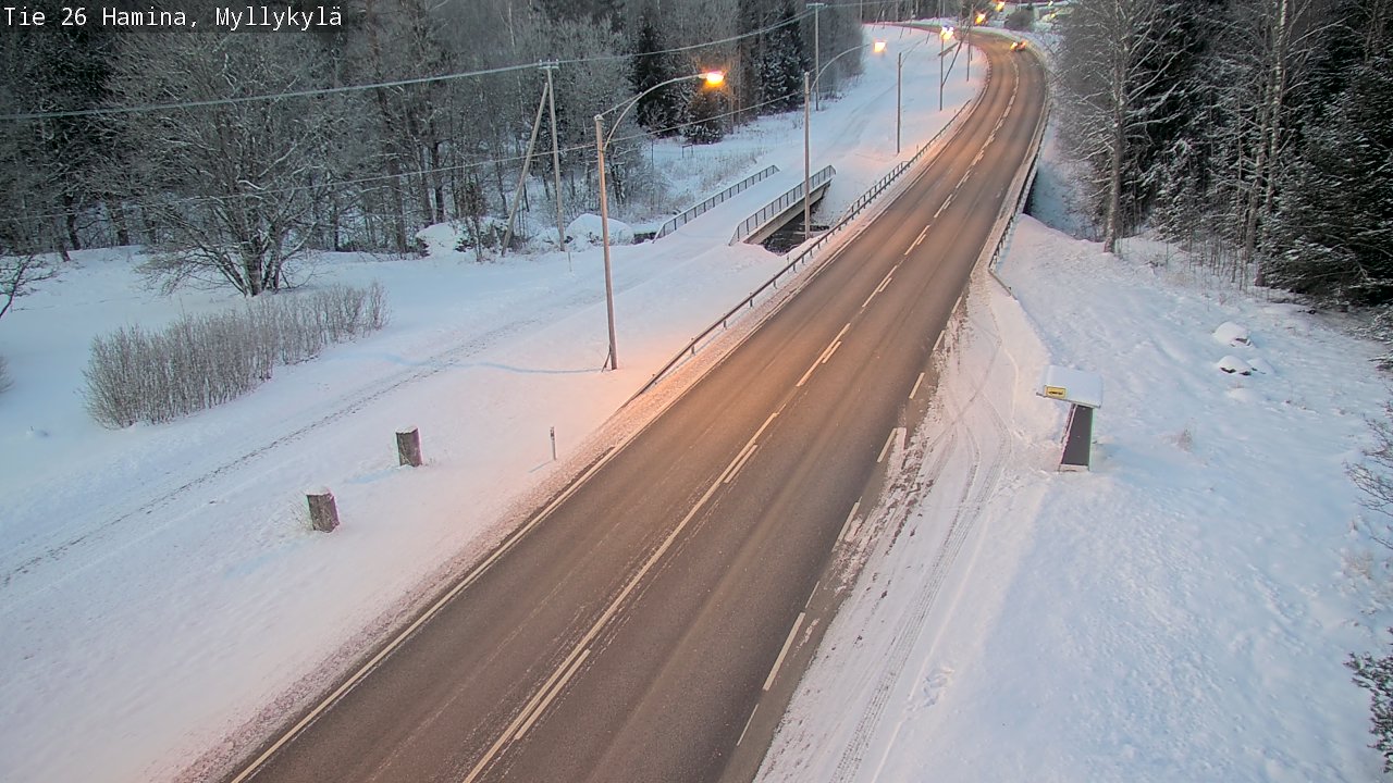 Kelikamerat Kuva Tie 26 Hamina, Myllykylä, Hamina, Kymenlaakso