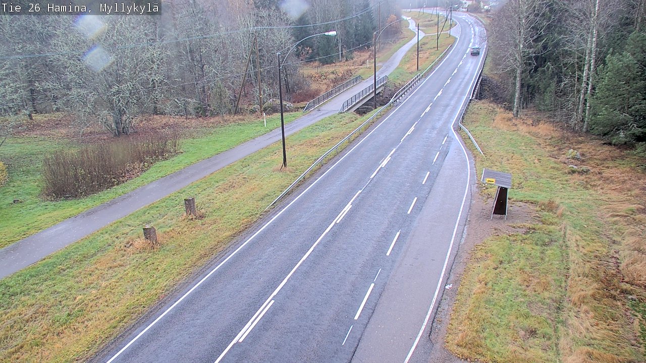 Kelikamerat Kuva Tie 26 Hamina, Myllykylä, Hamina, Kymenlaakso