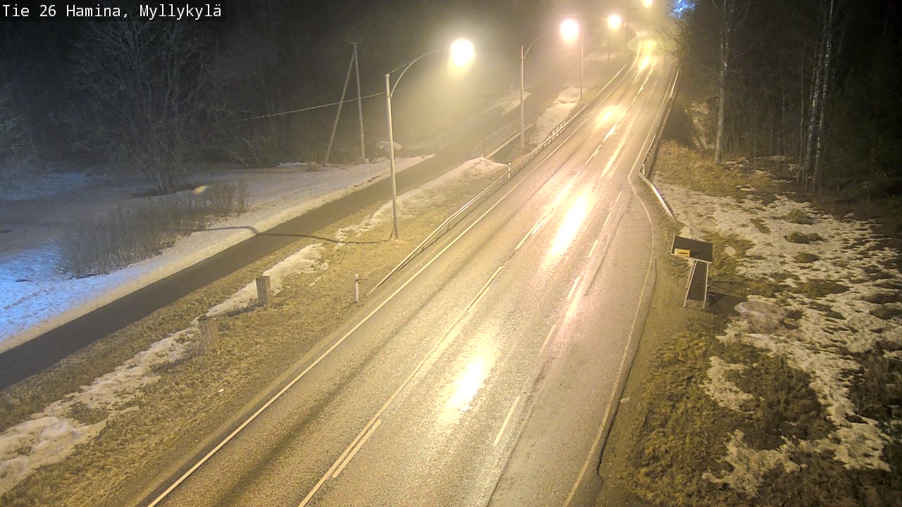 Kelikamerat Kuva Tie 26 Hamina, Myllykylä, Hamina, Kymenlaakso