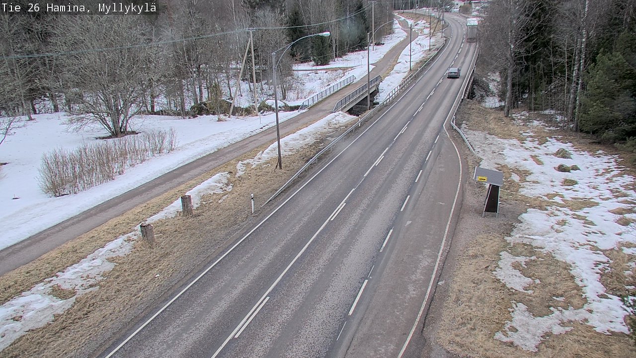 Kelikamerat Kuva Tie 26 Hamina, Myllykylä, Hamina, Kymenlaakso