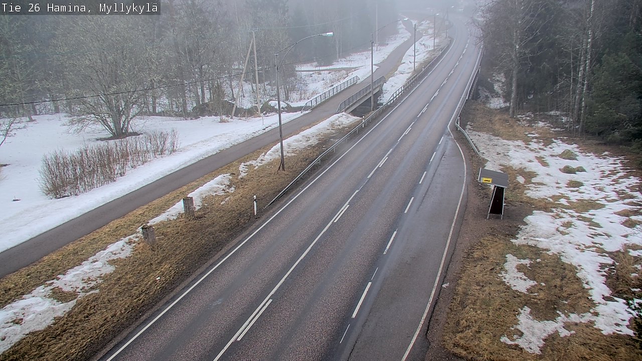 Kelikamerat Kuva Tie 26 Hamina, Myllykylä, Hamina, Kymenlaakso