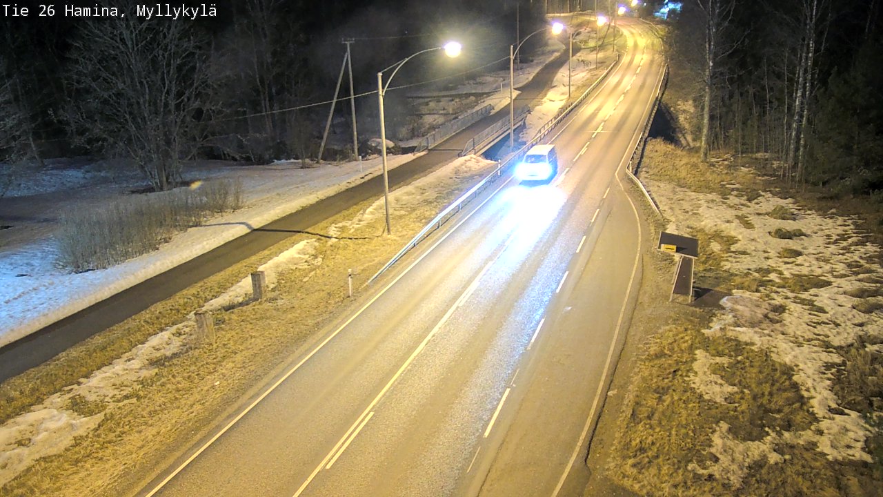 Kelikamerat Kuva Tie 26 Hamina, Myllykylä, Hamina, Kymenlaakso