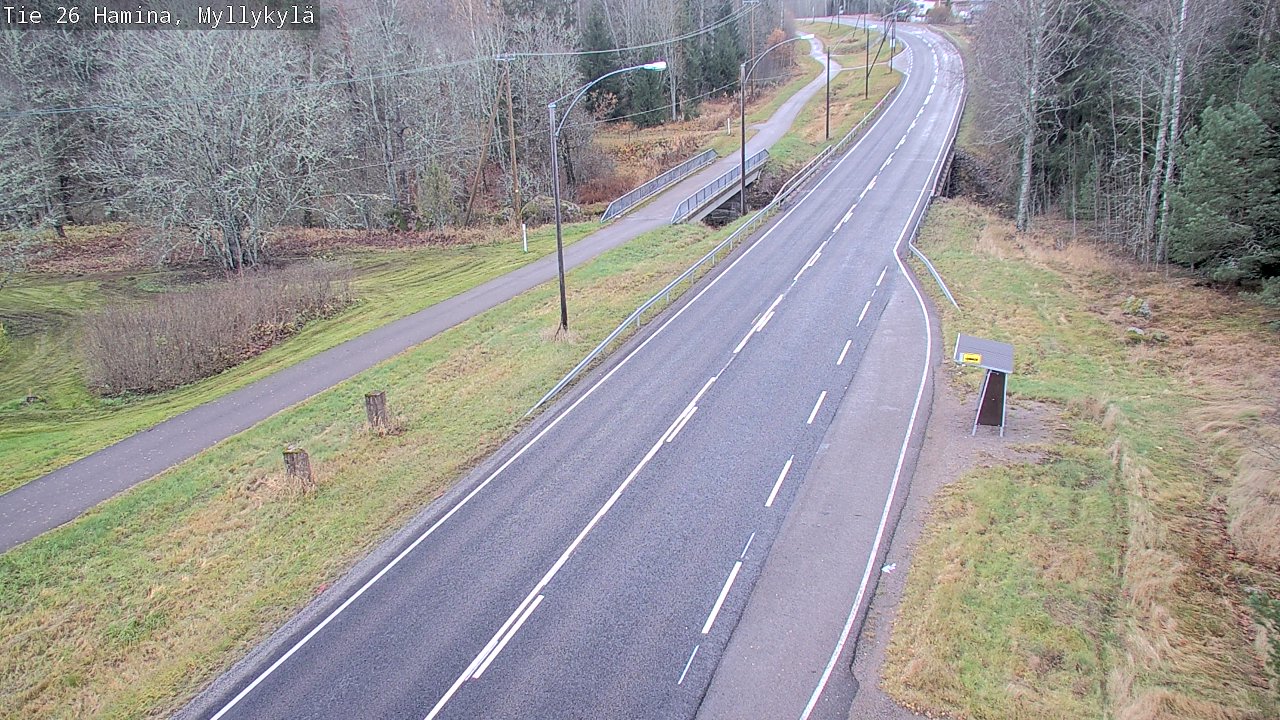 Kelikamerat Kuva Tie 26 Hamina, Myllykylä, Hamina, Kymenlaakso