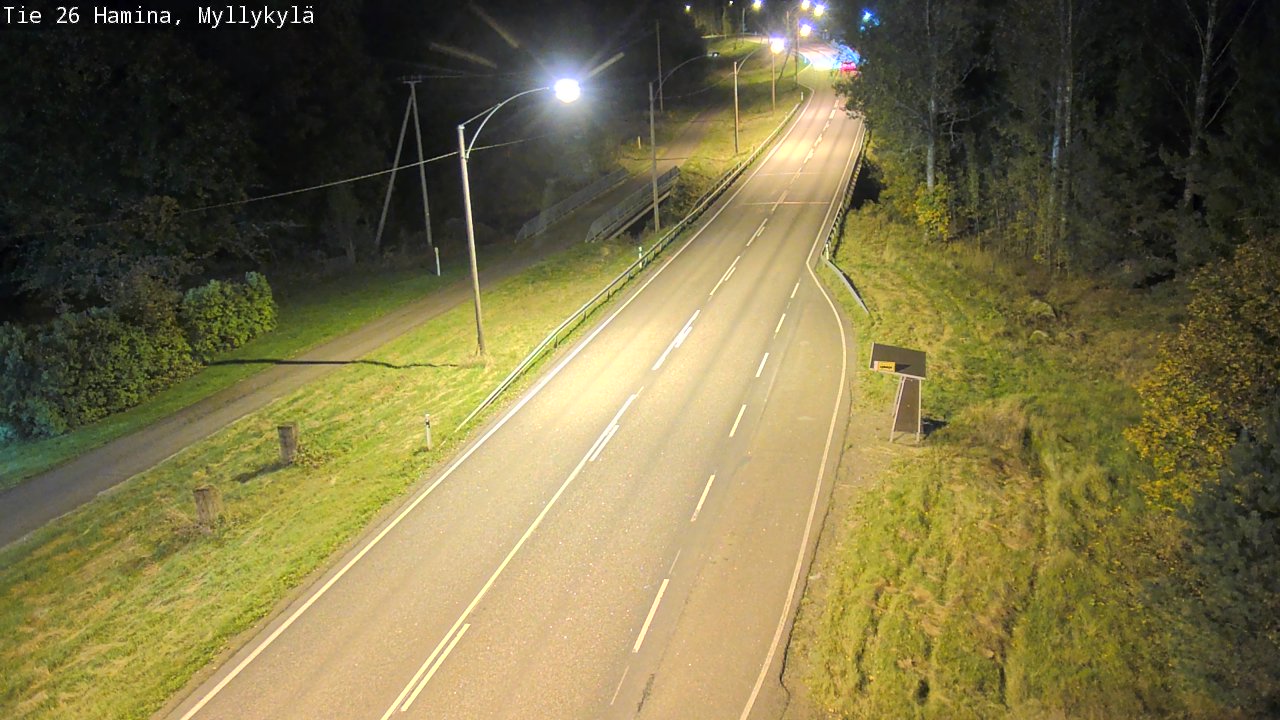 Kelikamerat Kuva Tie 26 Hamina, Myllykylä, Hamina, Kymenlaakso