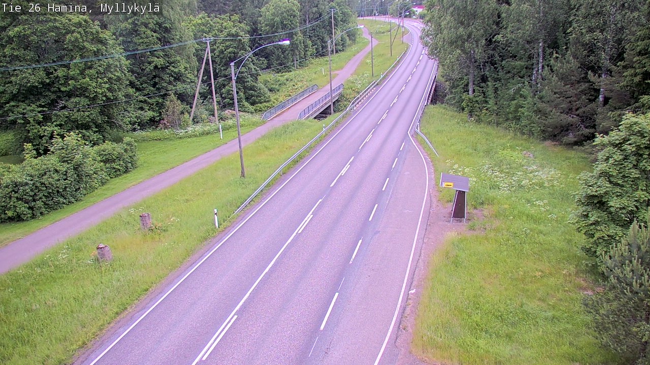 Kelikamerat Kuva Tie 26 Hamina, Myllykylä, Hamina, Kymenlaakso