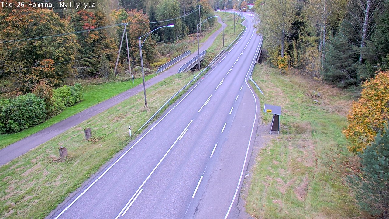 Kelikamerat Kuva Tie 26 Hamina, Myllykylä, Hamina, Kymenlaakso