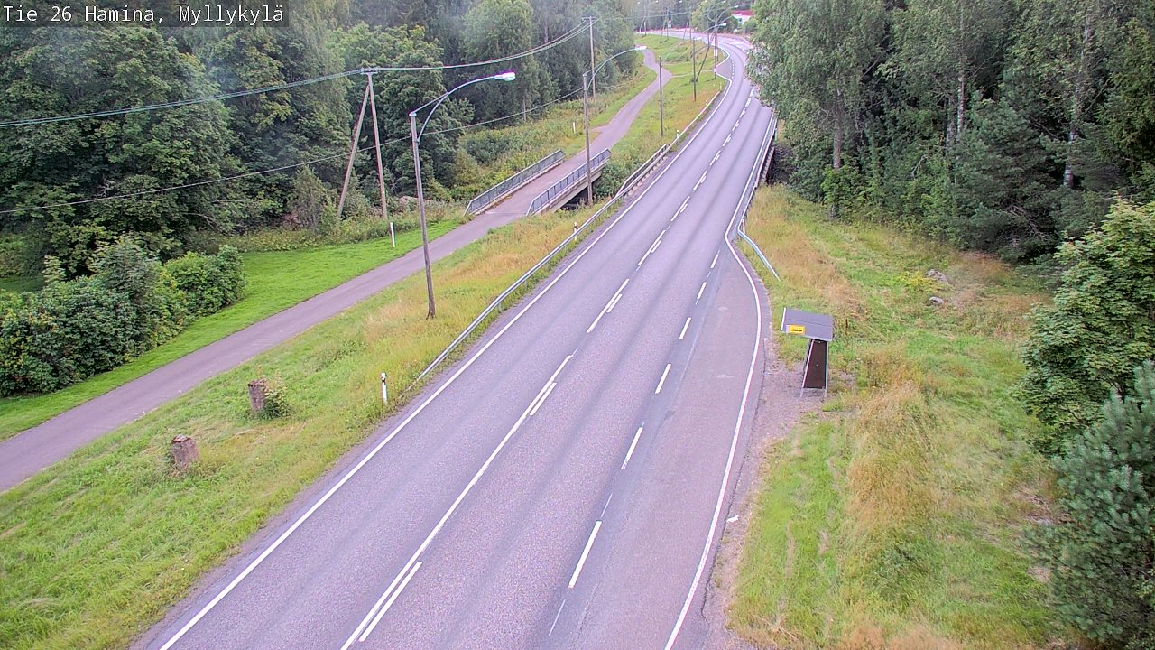 Kelikamerat Kuva Tie 26 Hamina, Myllykylä, Hamina, Kymenlaakso