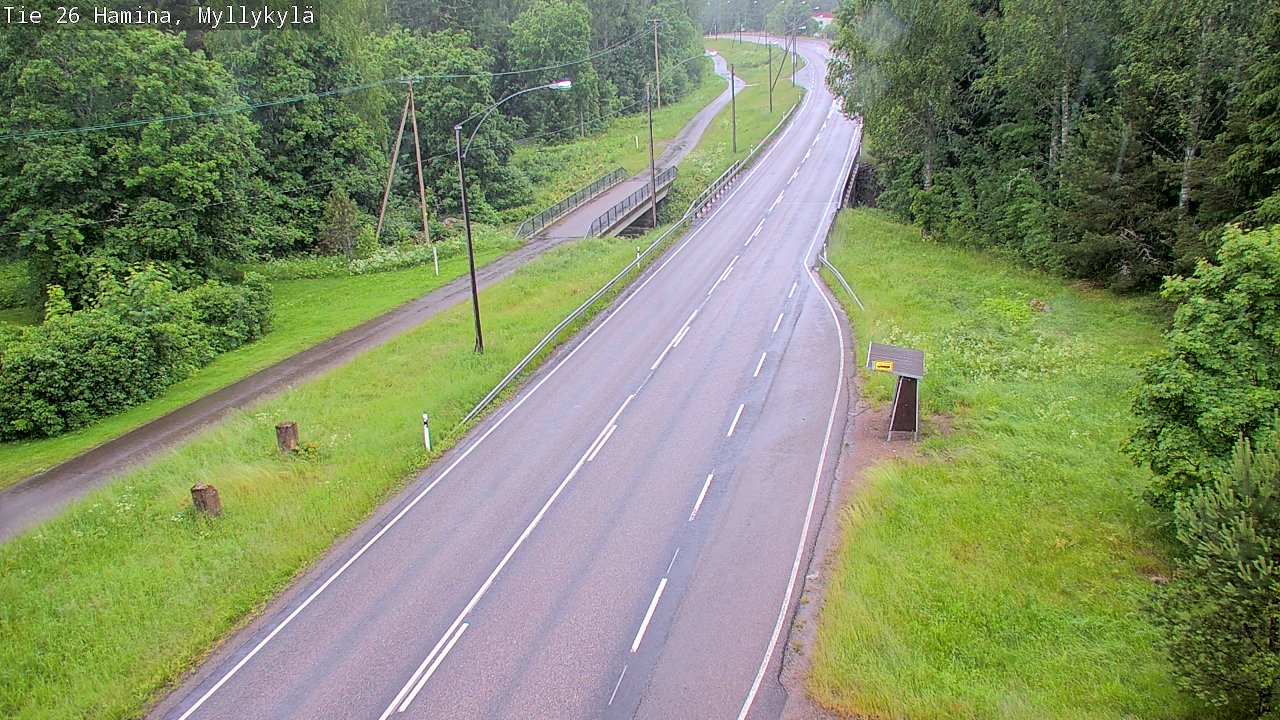 Kelikamerat Kuva Tie 26 Hamina, Myllykylä, Hamina, Kymenlaakso