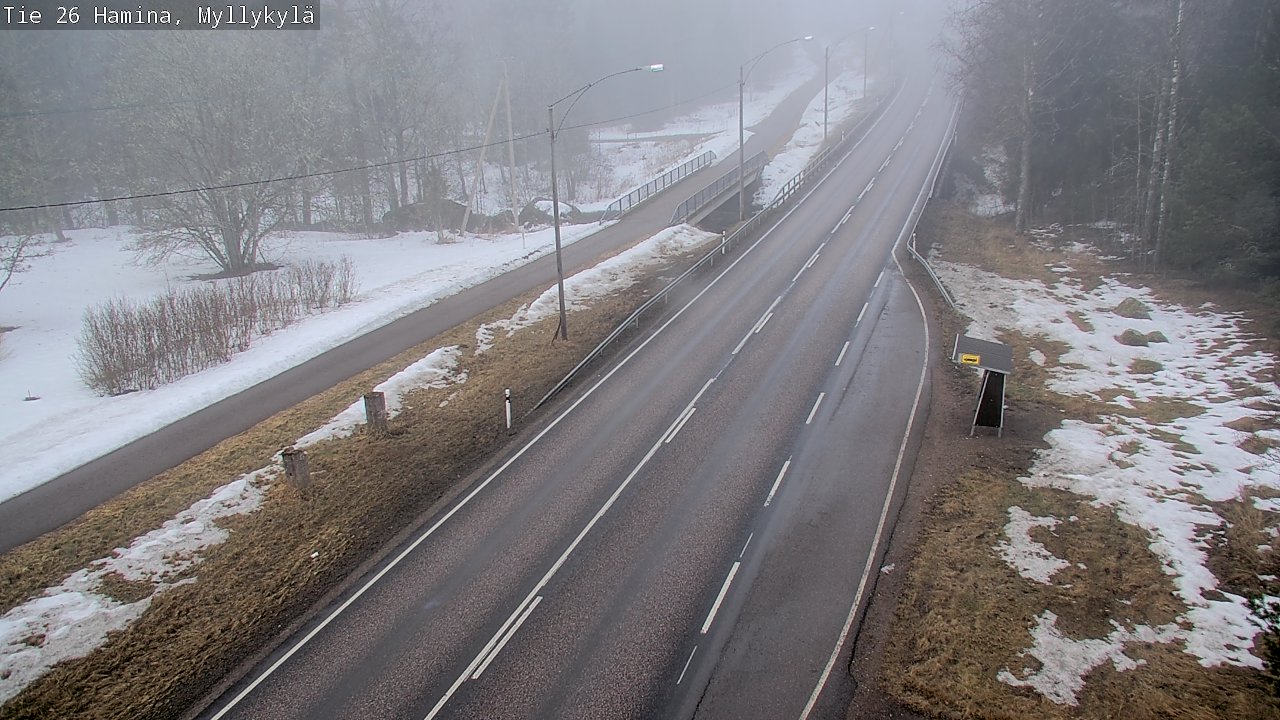 Kelikamerat Kuva Tie 26 Hamina, Myllykylä, Hamina, Kymenlaakso