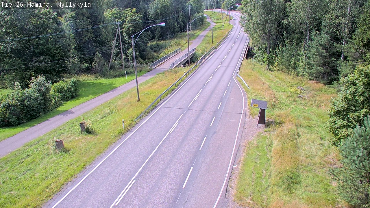 Kelikamerat Kuva Tie 26 Hamina, Myllykylä, Hamina, Kymenlaakso