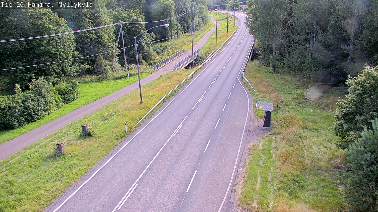 Kelikamerat Kuva Tie 26 Hamina, Myllykylä, Hamina, Kymenlaakso