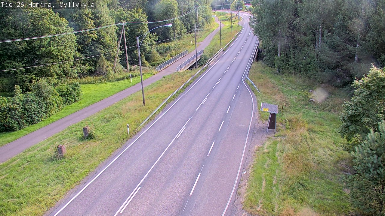 Kelikamerat Kuva Tie 26 Hamina, Myllykylä, Hamina, Kymenlaakso