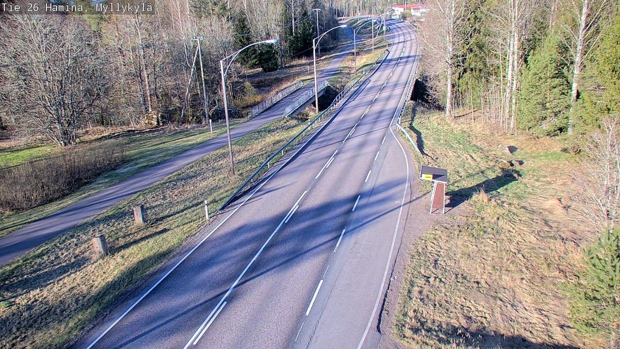 Kelikamerat Kuva Tie 26 Hamina, Myllykylä, Hamina, Kymenlaakso