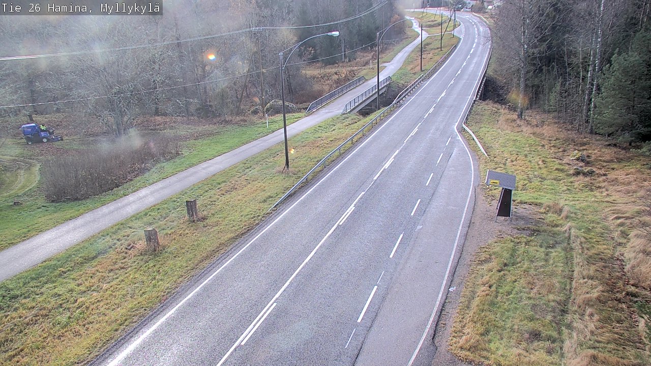 Kelikamerat Kuva Tie 26 Hamina, Myllykylä, Hamina, Kymenlaakso