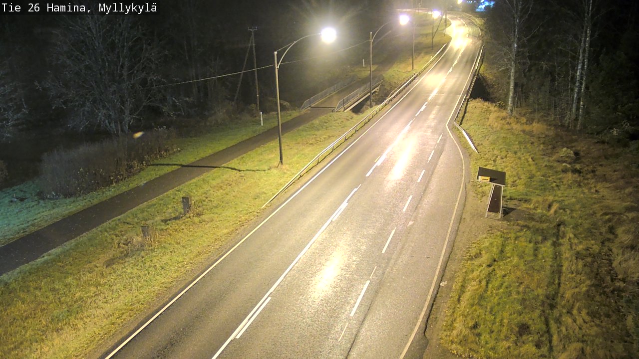 Kelikamerat Kuva Tie 26 Hamina, Myllykylä, Hamina, Kymenlaakso