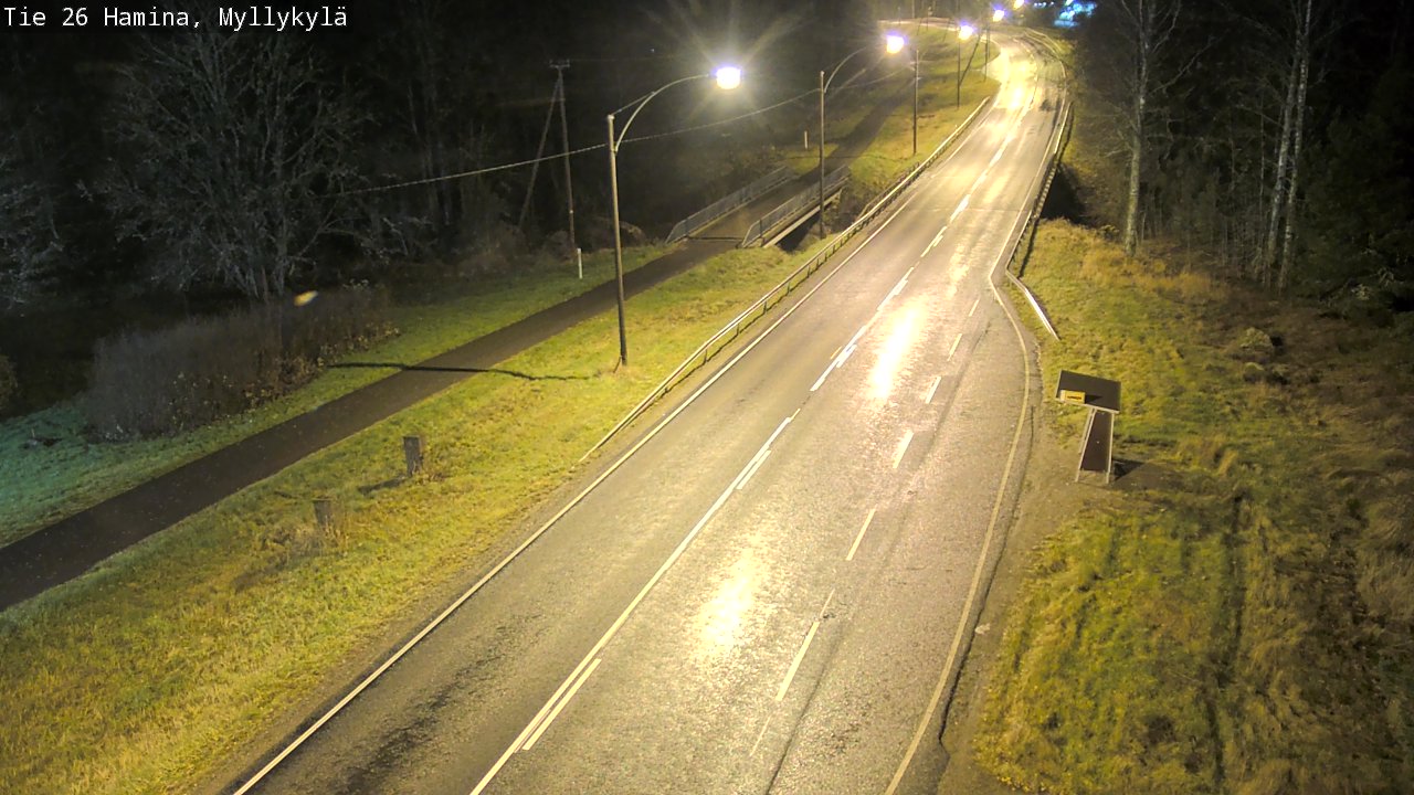 Kelikamerat Kuva Tie 26 Hamina, Myllykylä, Hamina, Kymenlaakso