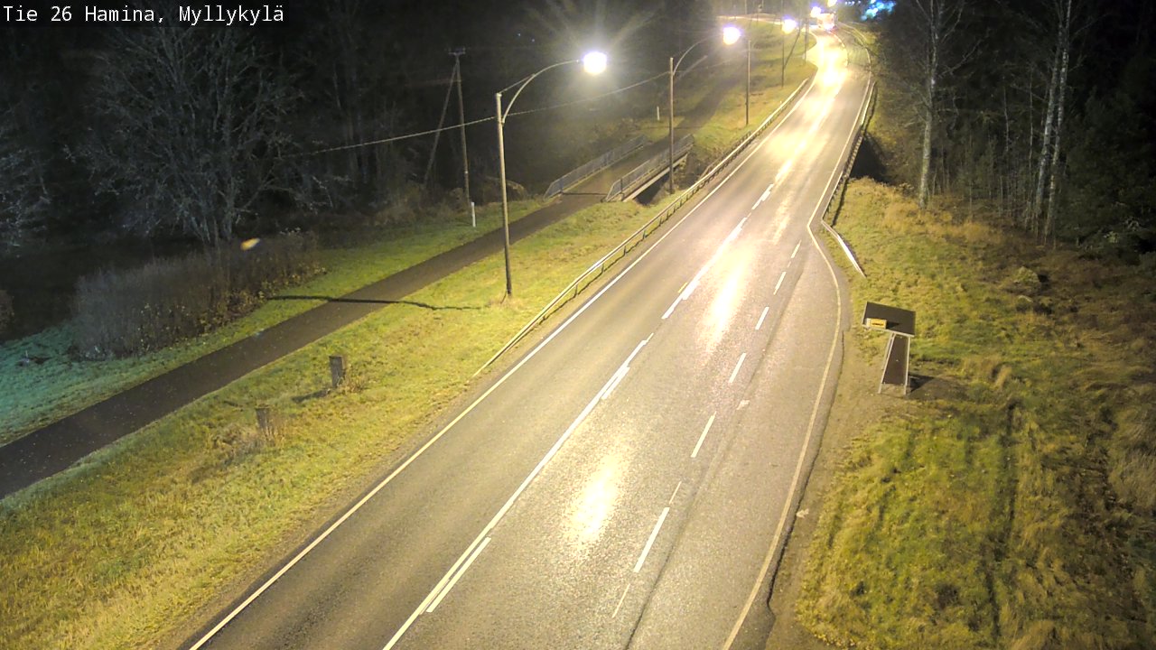 Kelikamerat Kuva Tie 26 Hamina, Myllykylä, Hamina, Kymenlaakso