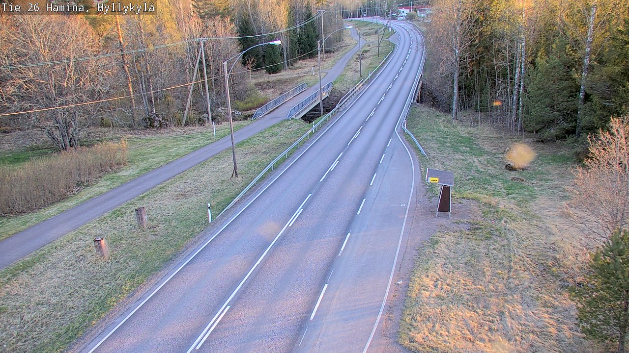 Kelikamerat Kuva Tie 26 Hamina, Myllykylä, Hamina, Kymenlaakso