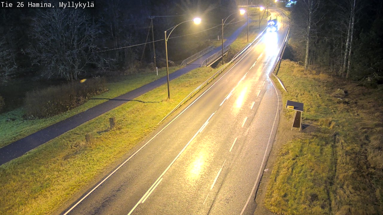 Kelikamerat Kuva Tie 26 Hamina, Myllykylä, Hamina, Kymenlaakso