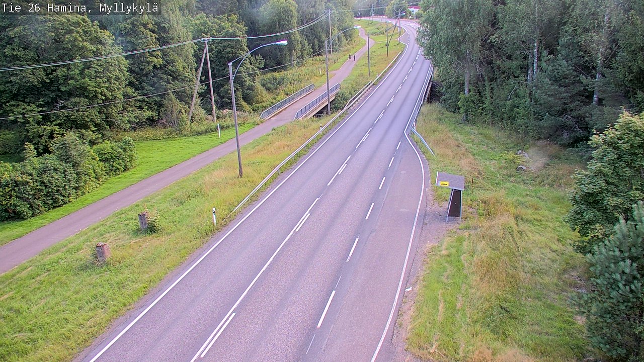 Kelikamerat Kuva Tie 26 Hamina, Myllykylä, Hamina, Kymenlaakso