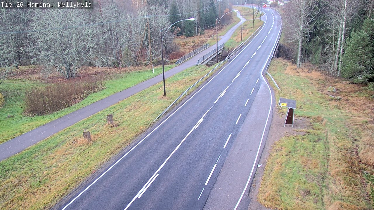 Kelikamerat Kuva Tie 26 Hamina, Myllykylä, Hamina, Kymenlaakso