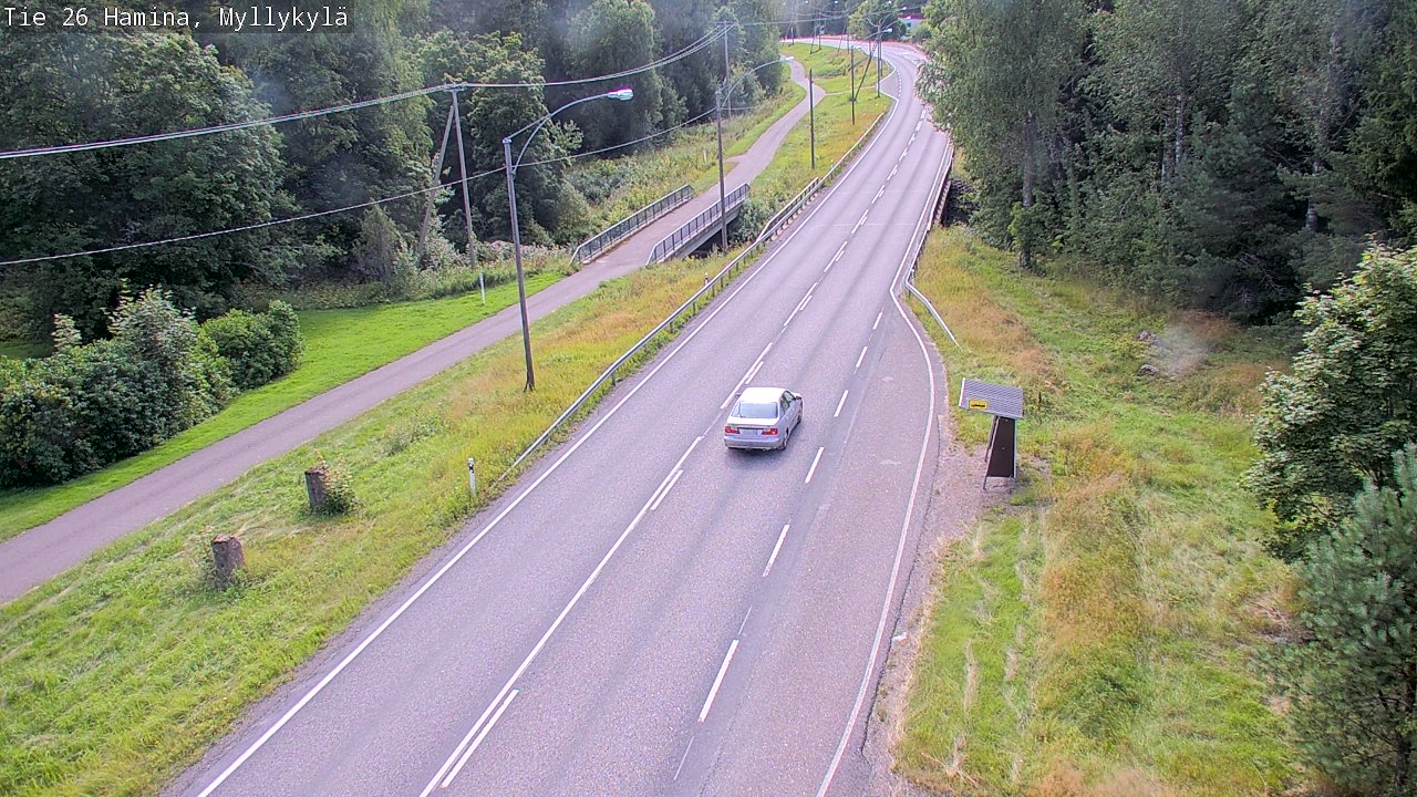 Kelikamerat Kuva Tie 26 Hamina, Myllykylä, Hamina, Kymenlaakso