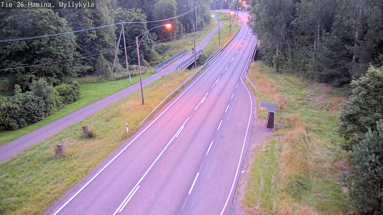 Kelikamerat Kuva Tie 26 Hamina, Myllykylä, Hamina, Kymenlaakso