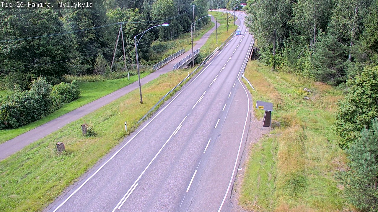 Kelikamerat Kuva Tie 26 Hamina, Myllykylä, Hamina, Kymenlaakso