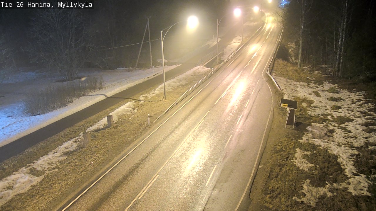 Kelikamerat Kuva Tie 26 Hamina, Myllykylä, Hamina, Kymenlaakso