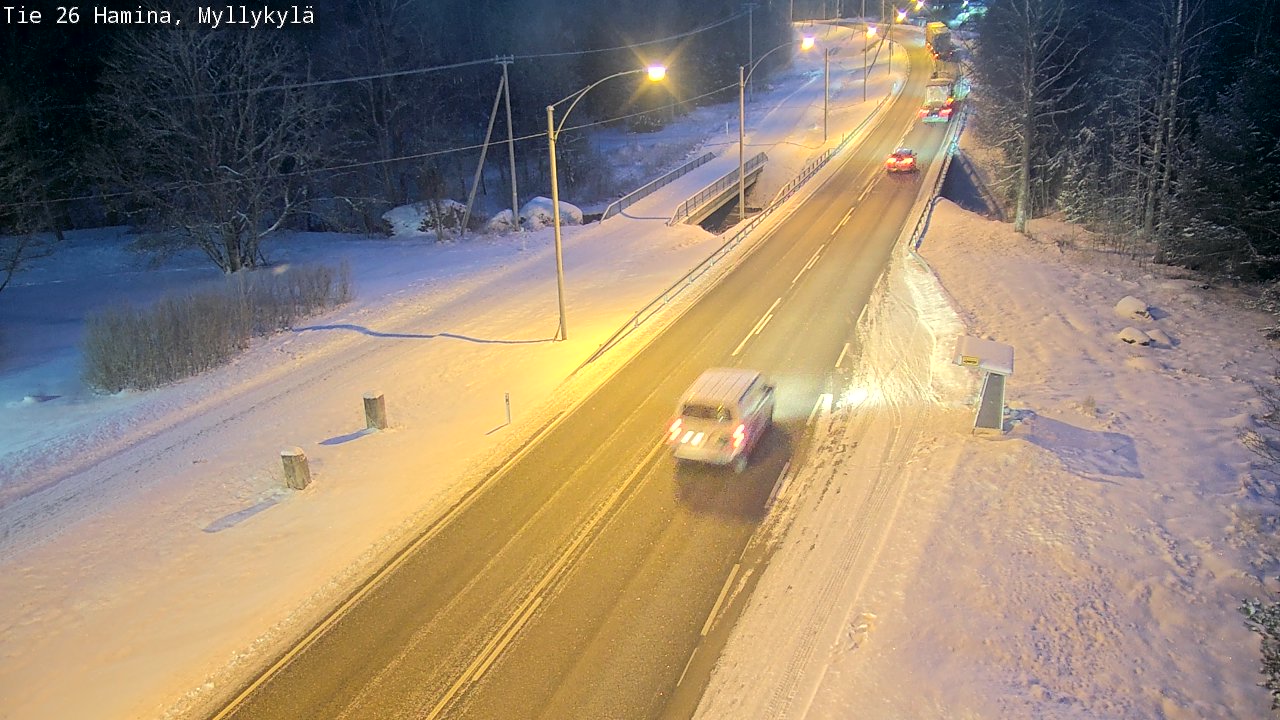 Kelikamerat Kuva Tie 26 Hamina, Myllykylä, Hamina, Kymenlaakso