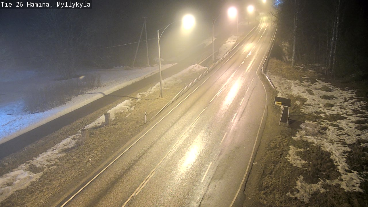 Kelikamerat Kuva Tie 26 Hamina, Myllykylä, Hamina, Kymenlaakso