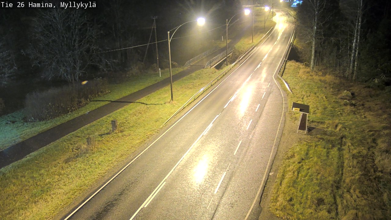 Kelikamerat Kuva Tie 26 Hamina, Myllykylä, Hamina, Kymenlaakso