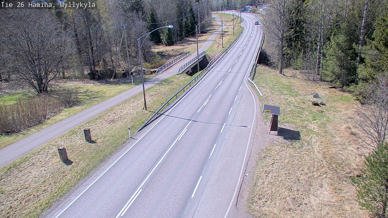 Kelikamerat Kuva Tie 26 Hamina, Myllykylä, Hamina, Kymenlaakso