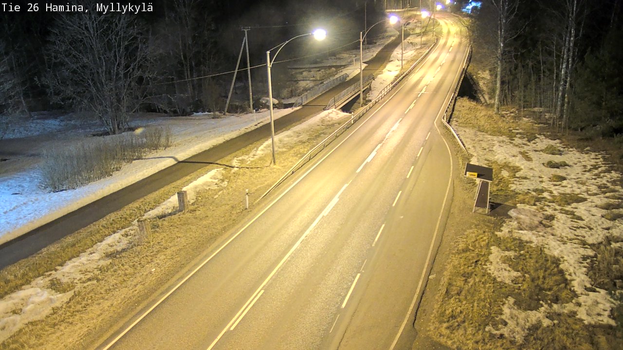 Kelikamerat Kuva Tie 26 Hamina, Myllykylä, Hamina, Kymenlaakso