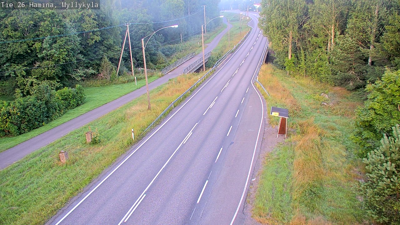 Kelikamerat Kuva Tie 26 Hamina, Myllykylä, Hamina, Kymenlaakso