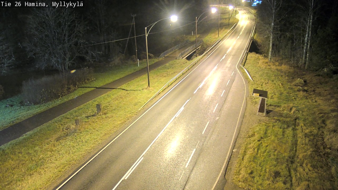 Kelikamerat Kuva Tie 26 Hamina, Myllykylä, Hamina, Kymenlaakso