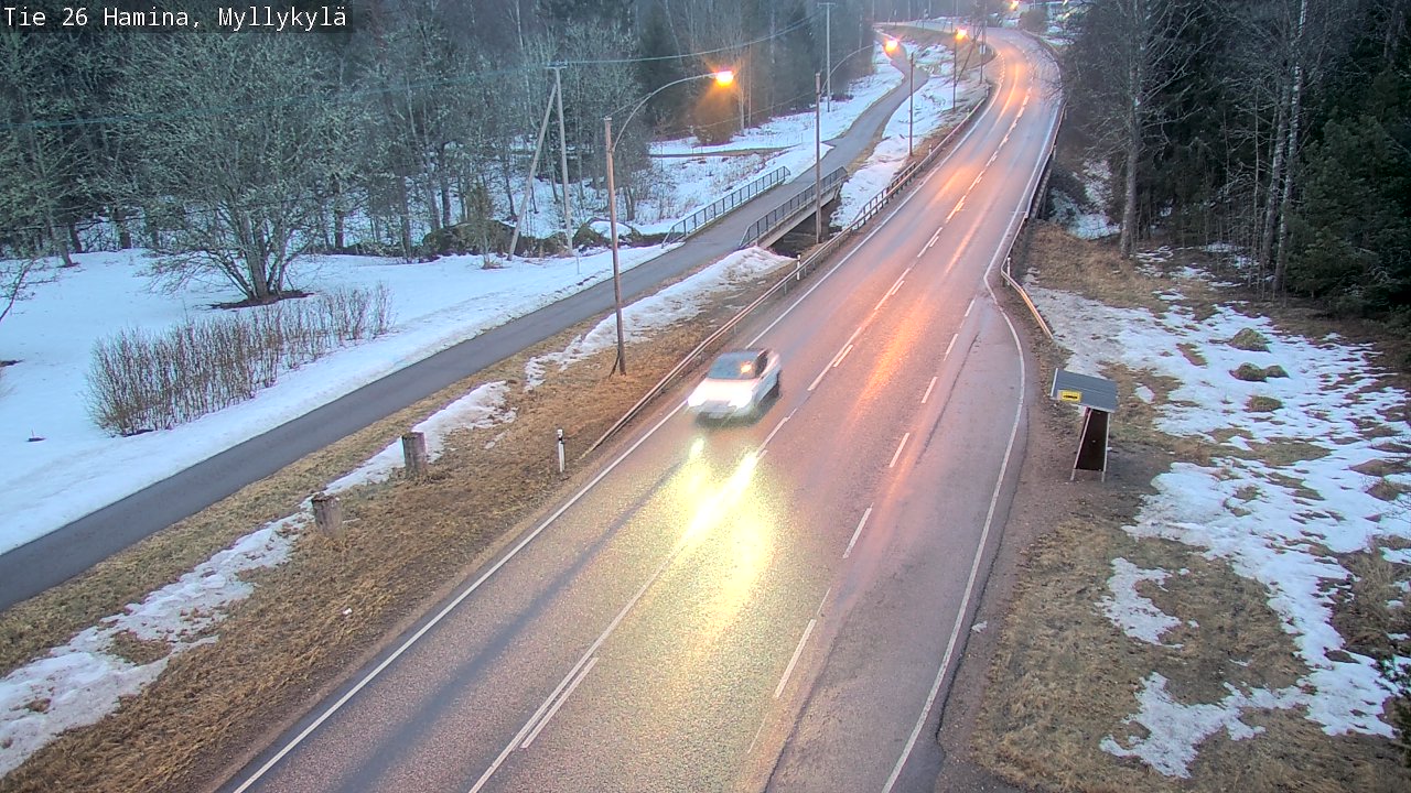 Kelikamerat Kuva Tie 26 Hamina, Myllykylä, Hamina, Kymenlaakso