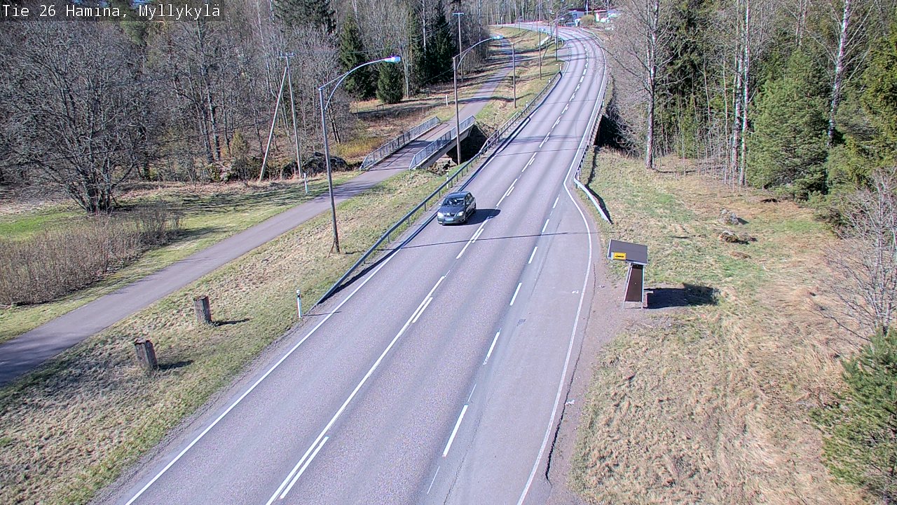 Kelikamerat Kuva Tie 26 Hamina, Myllykylä, Hamina, Kymenlaakso