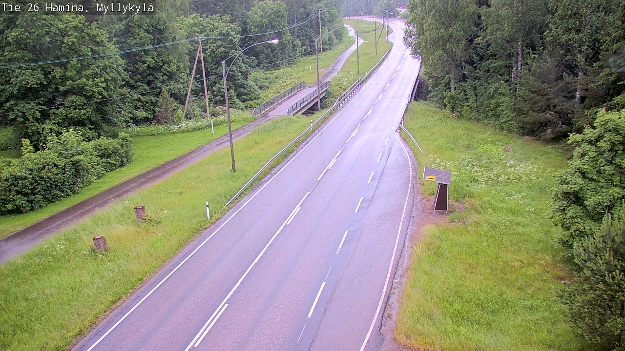 Kelikamerat Kuva Tie 26 Hamina, Myllykylä, Hamina, Kymenlaakso