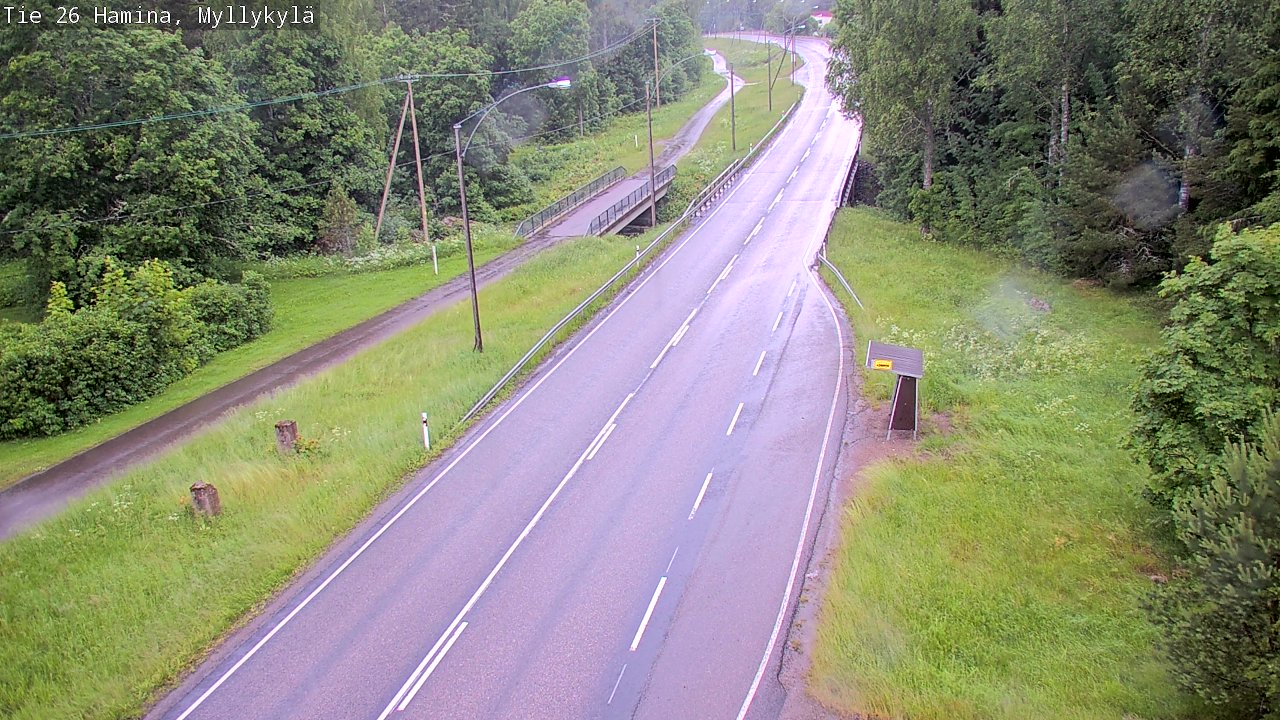 Kelikamerat Kuva Tie 26 Hamina, Myllykylä, Hamina, Kymenlaakso