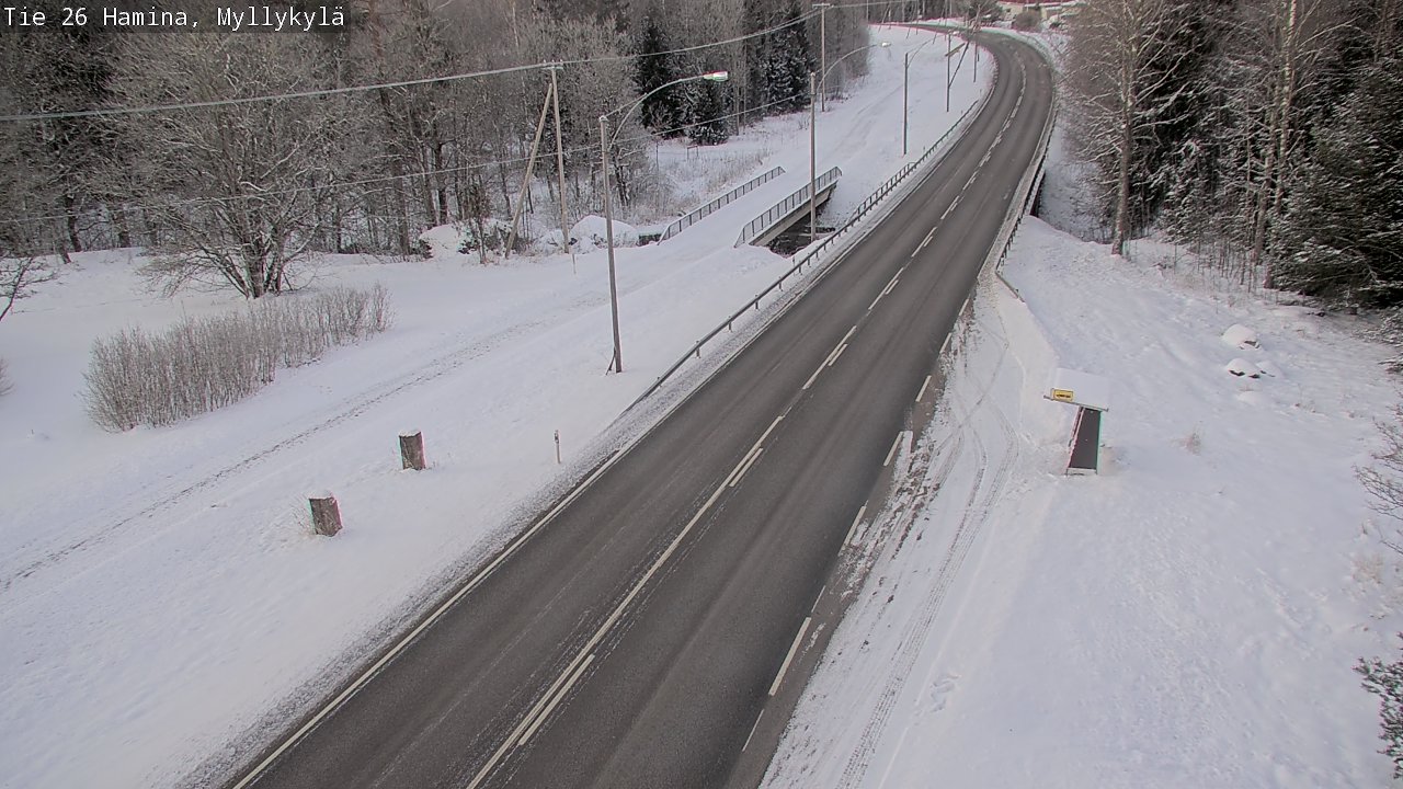 Kelikamerat Kuva Tie 26 Hamina, Myllykylä, Hamina, Kymenlaakso