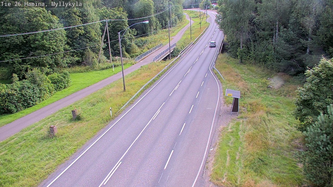 Kelikamerat Kuva Tie 26 Hamina, Myllykylä, Hamina, Kymenlaakso