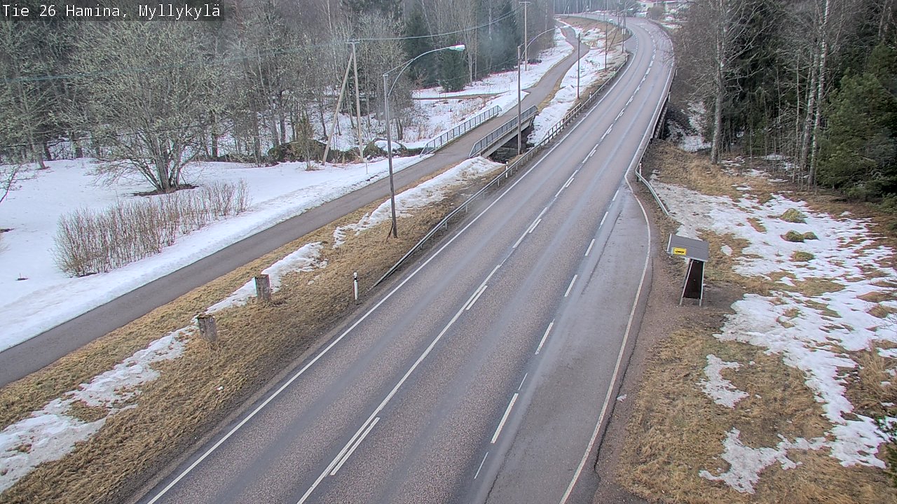 Kelikamerat Kuva Tie 26 Hamina, Myllykylä, Hamina, Kymenlaakso