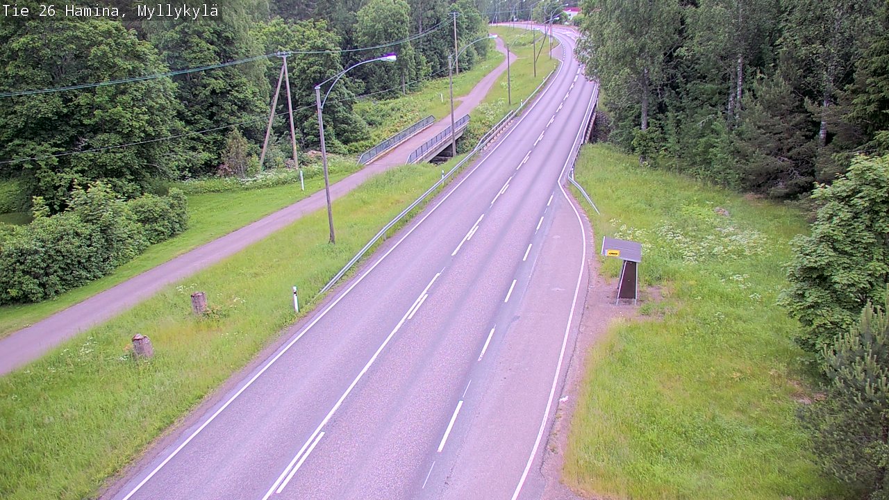 Kelikamerat Kuva Tie 26 Hamina, Myllykylä, Hamina, Kymenlaakso