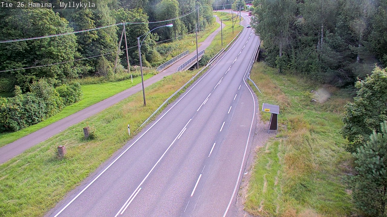 Kelikamerat Kuva Tie 26 Hamina, Myllykylä, Hamina, Kymenlaakso