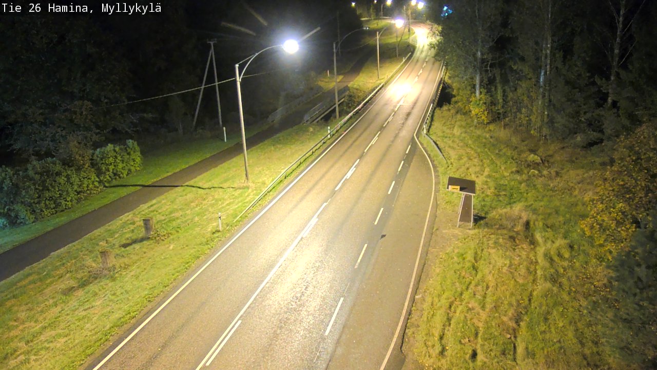 Kelikamerat Kuva Tie 26 Hamina, Myllykylä, Hamina, Kymenlaakso
