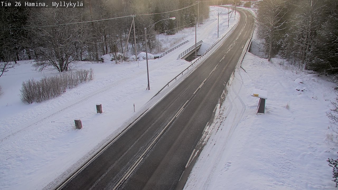 Kelikamerat Kuva Tie 26 Hamina, Myllykylä, Hamina, Kymenlaakso