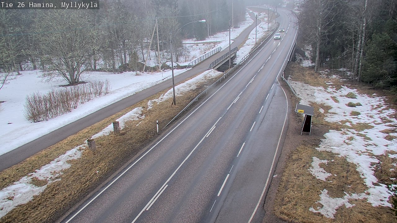 Kelikamerat Kuva Tie 26 Hamina, Myllykylä, Hamina, Kymenlaakso