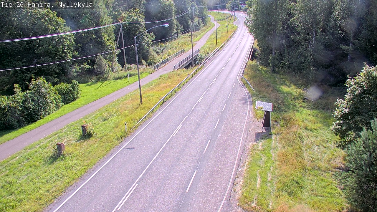 Kelikamerat Kuva Tie 26 Hamina, Myllykylä, Hamina, Kymenlaakso